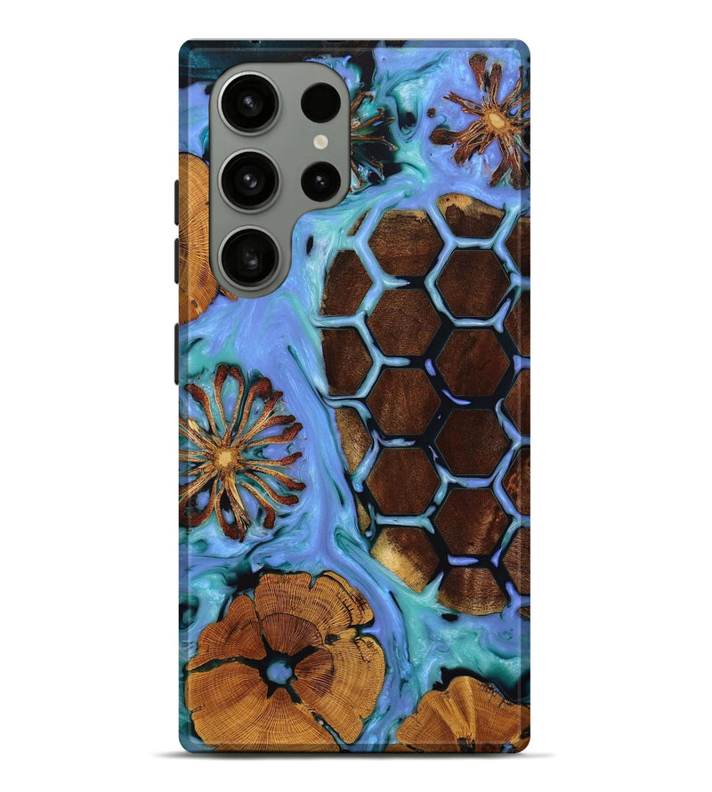 Galaxy S23 Ultra Wood+Resin Live Edge Phone Case - Jakob (Pattern, 653861)