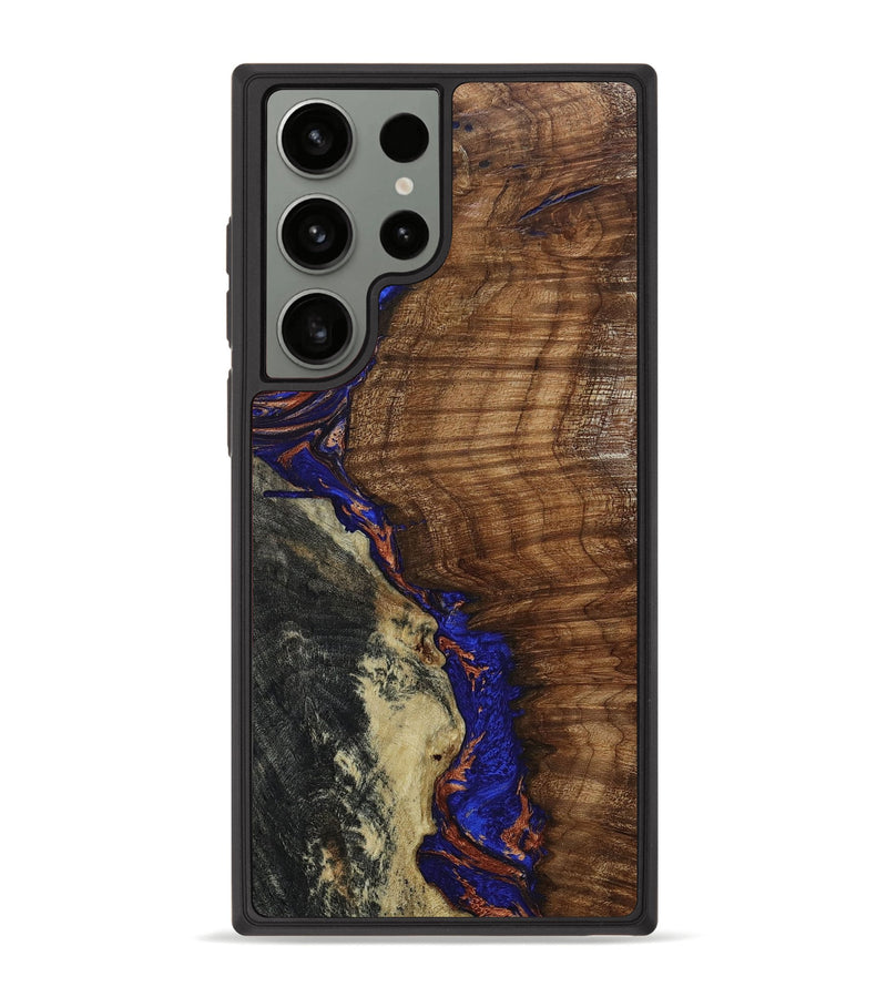 Galaxy S23 Ultra Wood+Resin Phone Case - Tammy (Mosaic, 653945)