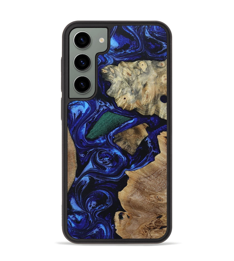 Galaxy S23 Plus Wood+Resin Phone Case - Preston (Mosaic, 653946)