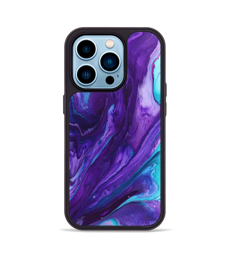 iPhone 14 Pro ResinArt Phone Case - Sullivan (Watercolor, 654086)