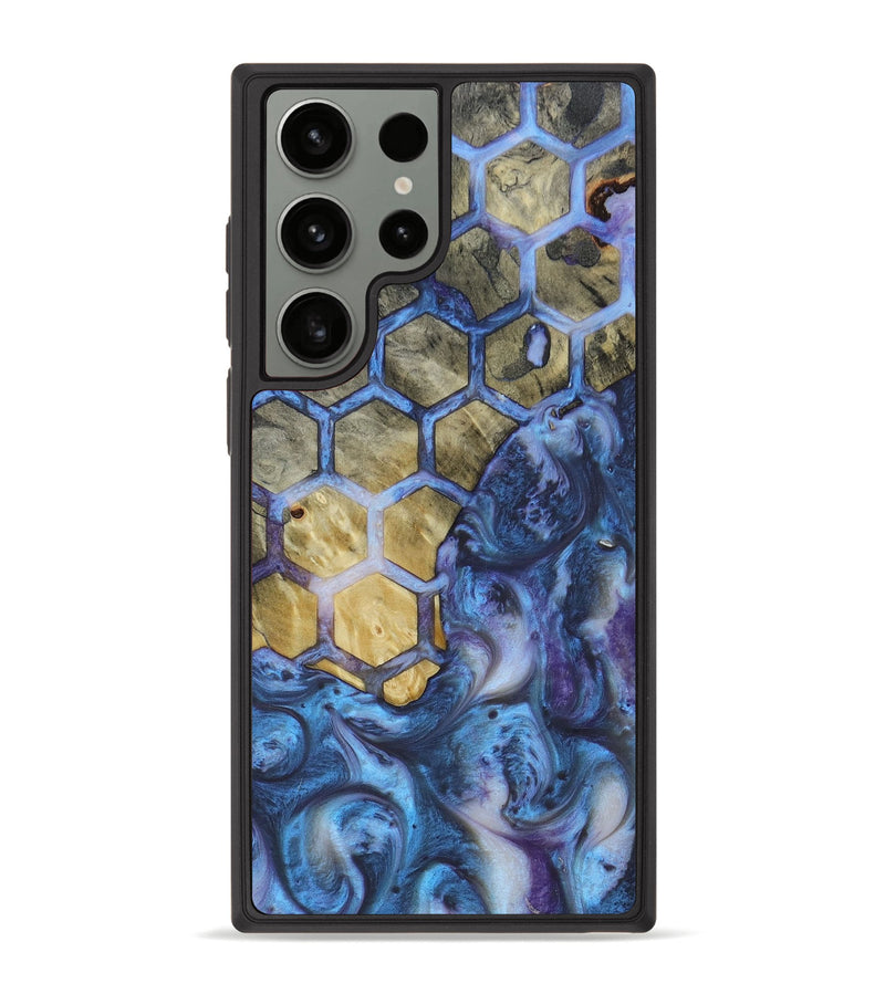Galaxy S23 Ultra Wood+Resin Phone Case - Dixie (Pattern, 654114)