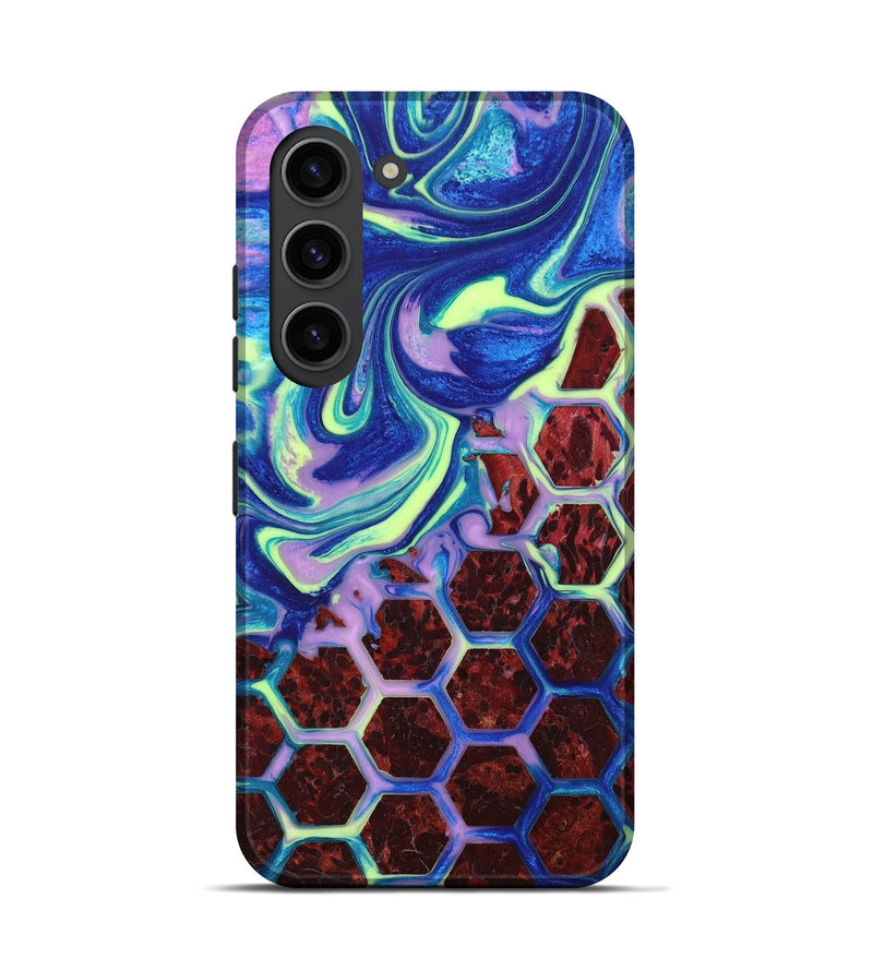 Galaxy S23 Wood+Resin Live Edge Phone Case - Wendy (Pattern, 654218)