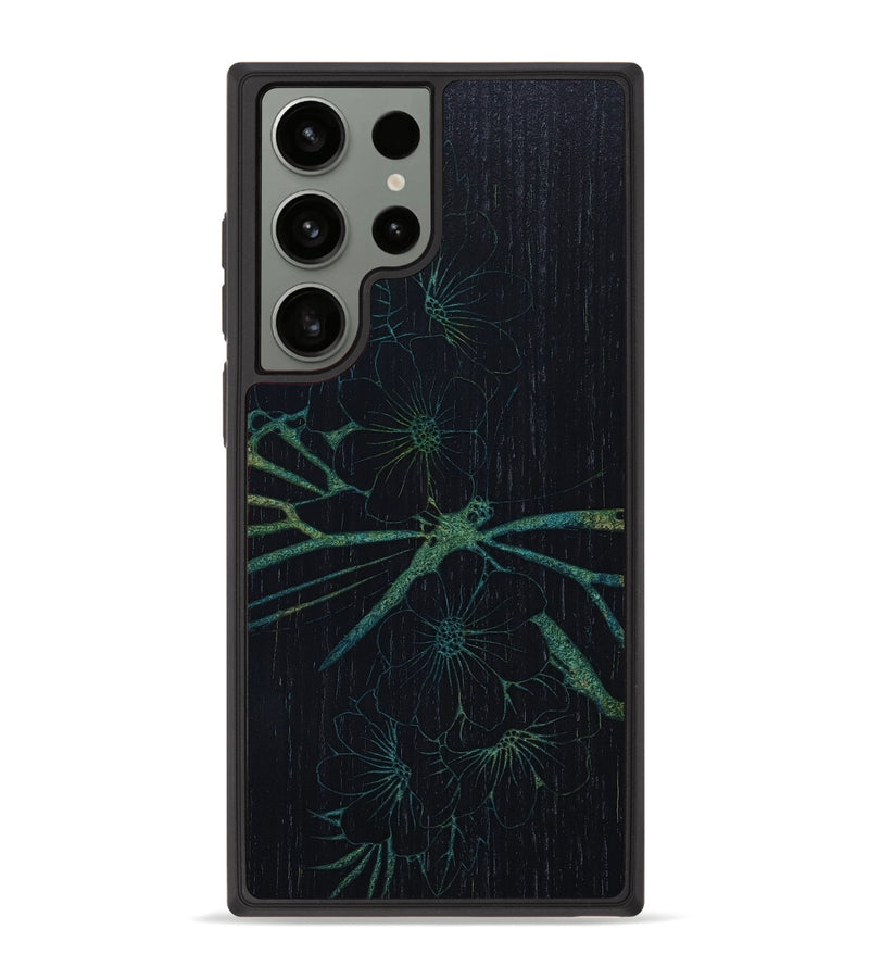 Galaxy S23 Ultra Wood+Resin Phone Case - Mia (Pattern, 654344)