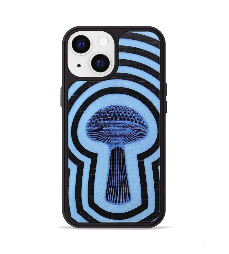 iPhone 13 Wood+Resin Phone Case - Adeline (Retro, 654407)