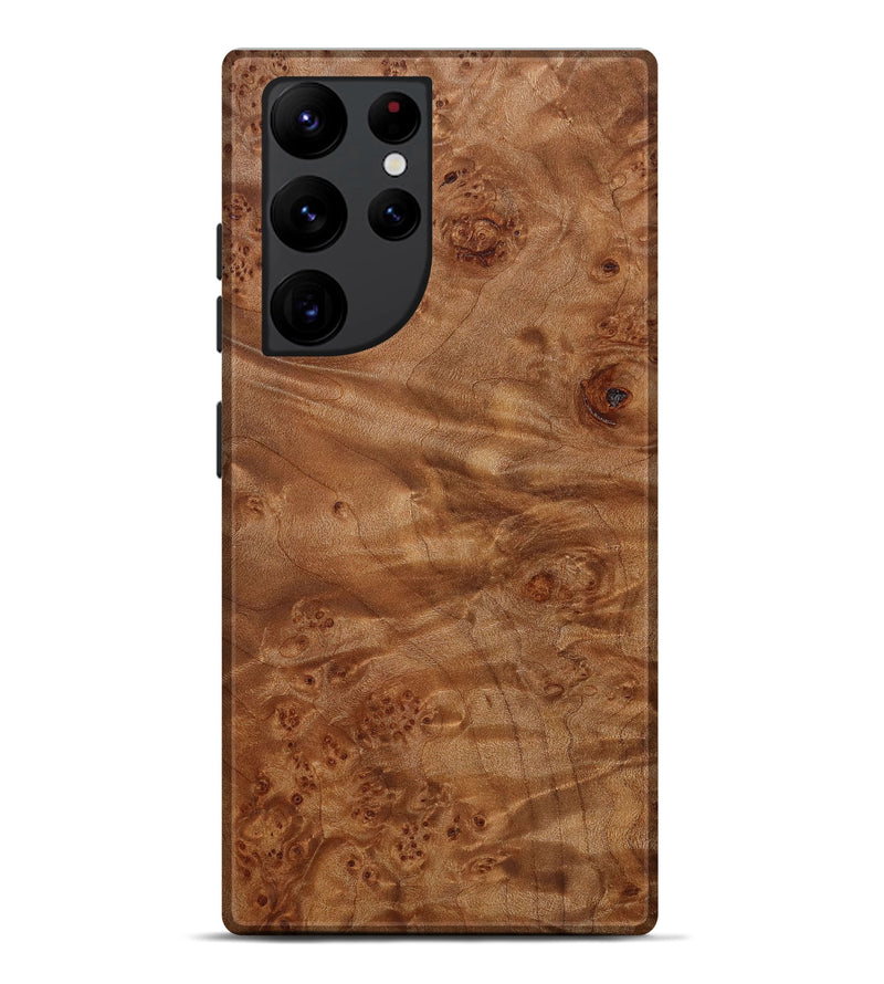 Galaxy S22 Ultra Burl Wood Live Edge Phone Case - Carl (Wood Burl, 654472)