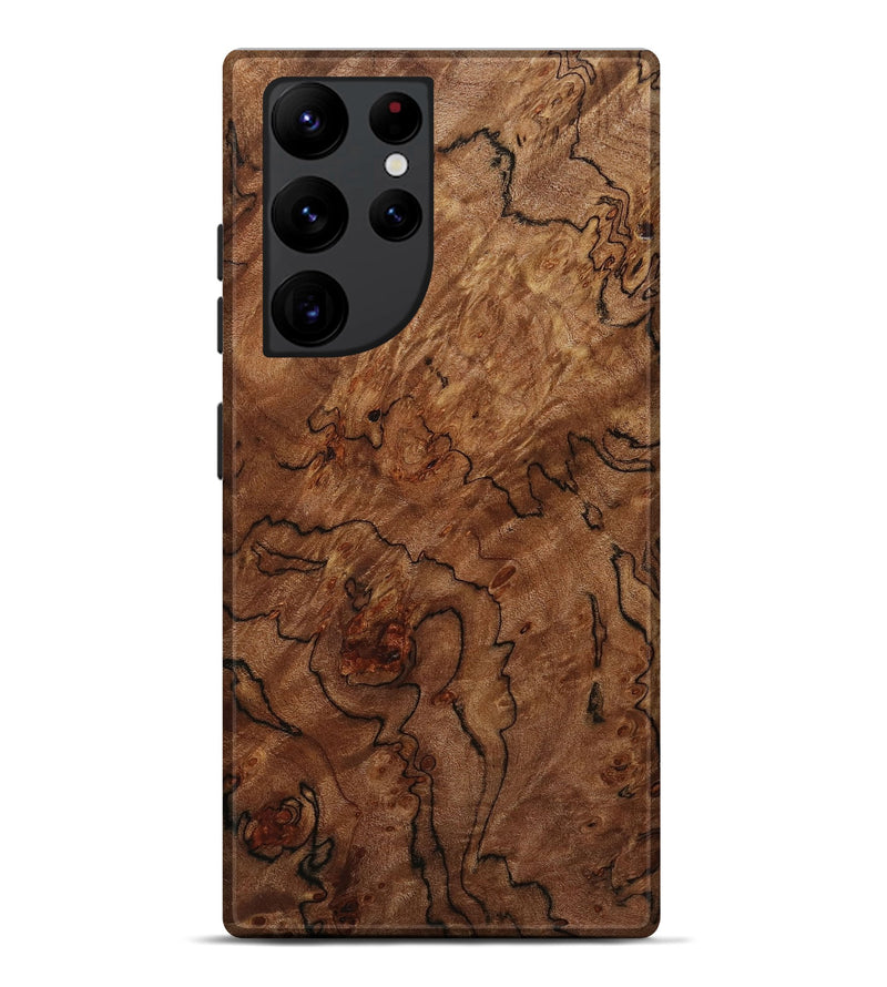 Galaxy S22 Ultra Burl Wood Live Edge Phone Case - Chance (Wood Burl, 654477)