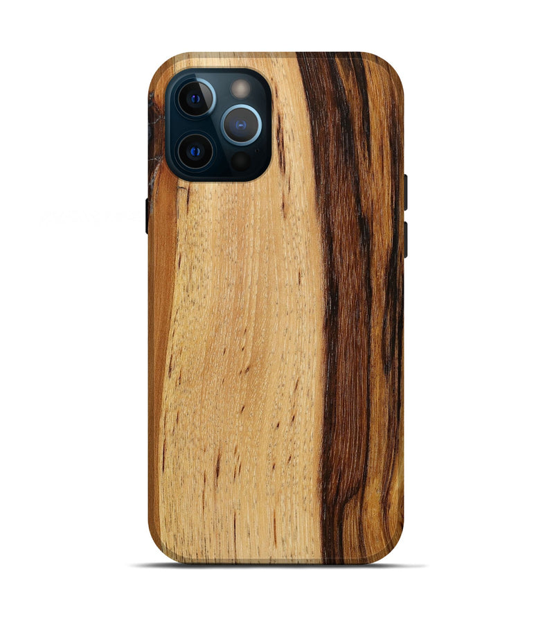 iPhone 12 Pro Burl Wood Live Edge Phone Case - Deloris (Wood Burl, 654485)