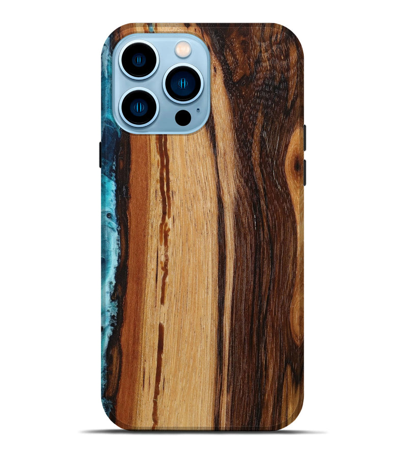 iPhone 14 Pro Max Burl Wood Live Edge Phone Case - Atlas (Wood Burl, 654496)