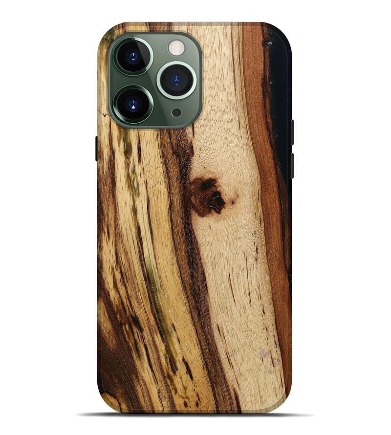iPhone 13 Pro Max Burl Wood Live Edge Phone Case - Desmond (Wood Burl, 654792)