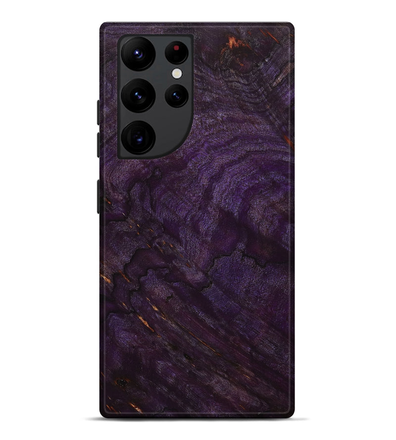 Galaxy S22 Ultra Burl Wood Live Edge Phone Case - Deneen (Wood Burl, 654793)