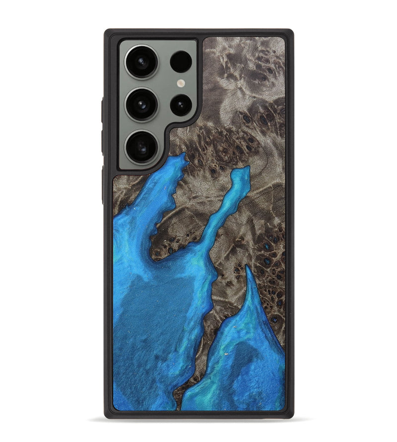 Galaxy S23 Ultra Wood+Resin Phone Case - Justin (Pattern, 655103)