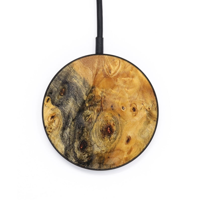 Circle Burl Wood Wireless Charger - Elsie (Wood Burl, 655334)