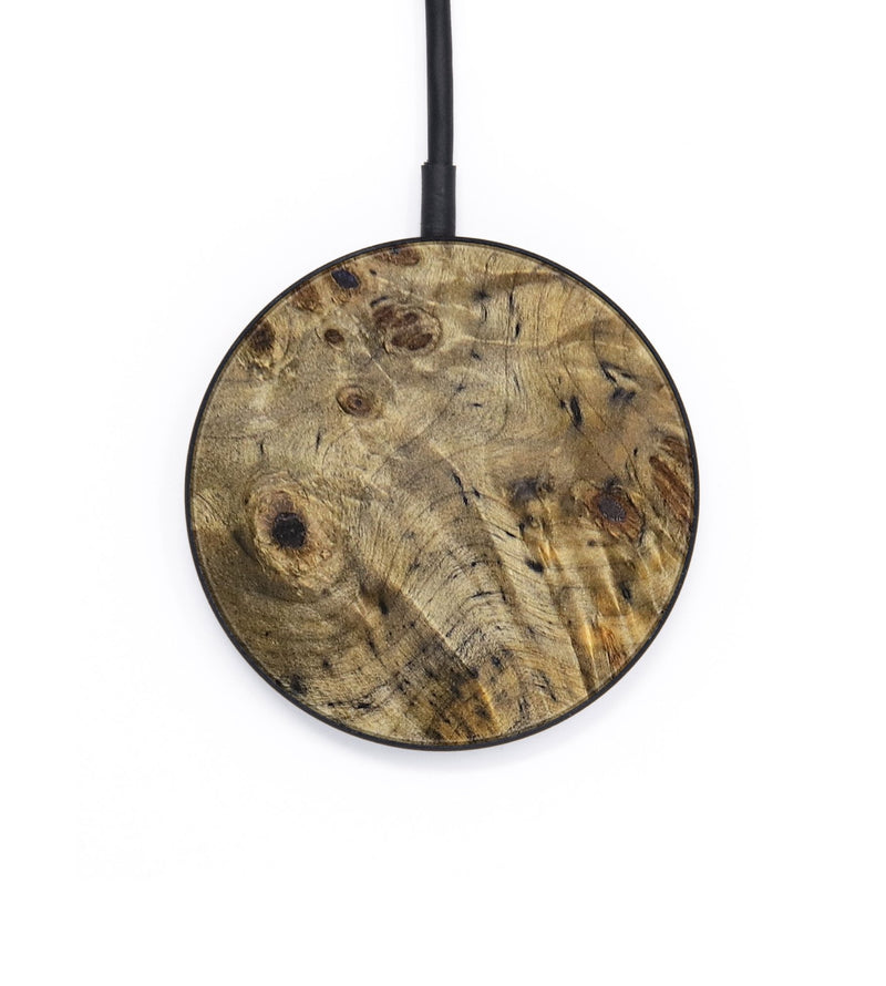 Circle Burl Wood Wireless Charger - Jimena (Wood Burl, 655337)