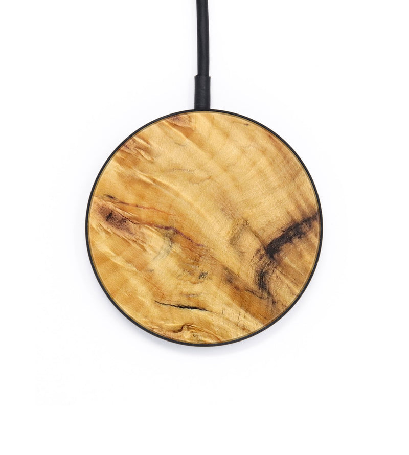 Circle Burl Wood Wireless Charger - Miguel (Wood Burl, 655341)