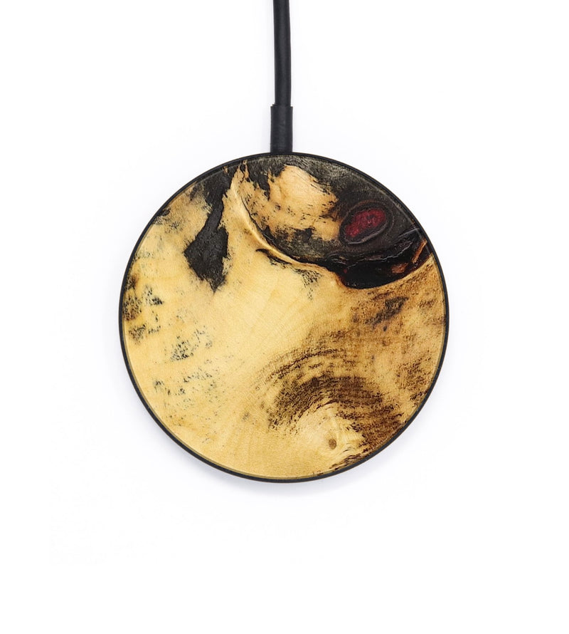 Circle Burl Wood Wireless Charger - Herbert (Wood Burl, 655356)