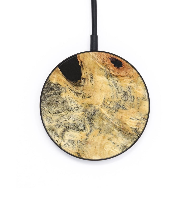Circle Burl Wood Wireless Charger - Guy (Wood Burl, 655357)