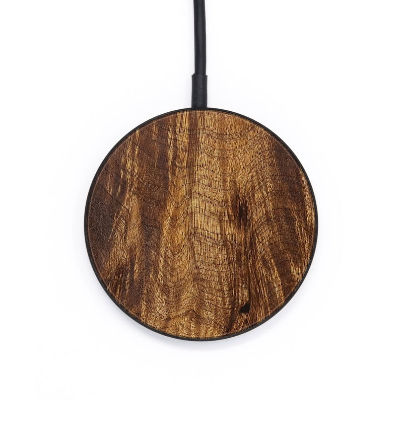Circle Burl Wood Wireless Charger - Elsa (Wood Burl, 655372)