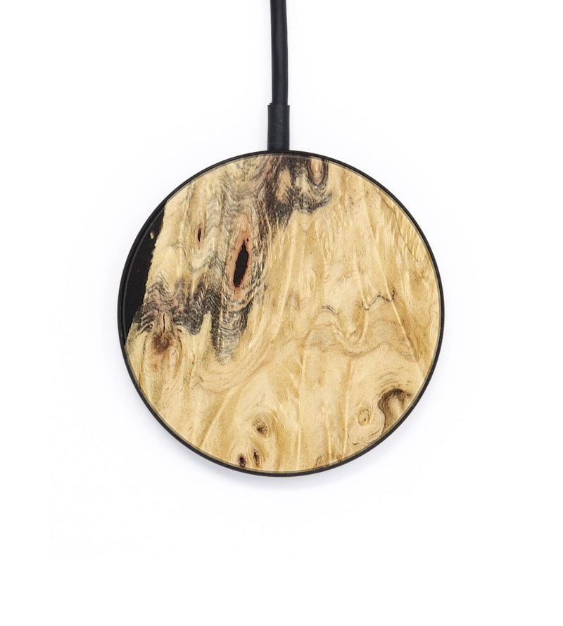 Circle Burl Wood Wireless Charger - Corinne (Wood Burl, 655386)