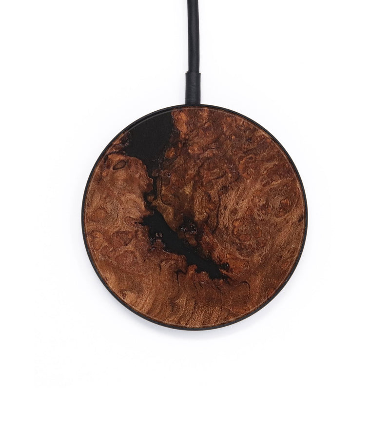 Circle Burl Wood Wireless Charger - Harry (Wood Burl, 655400)