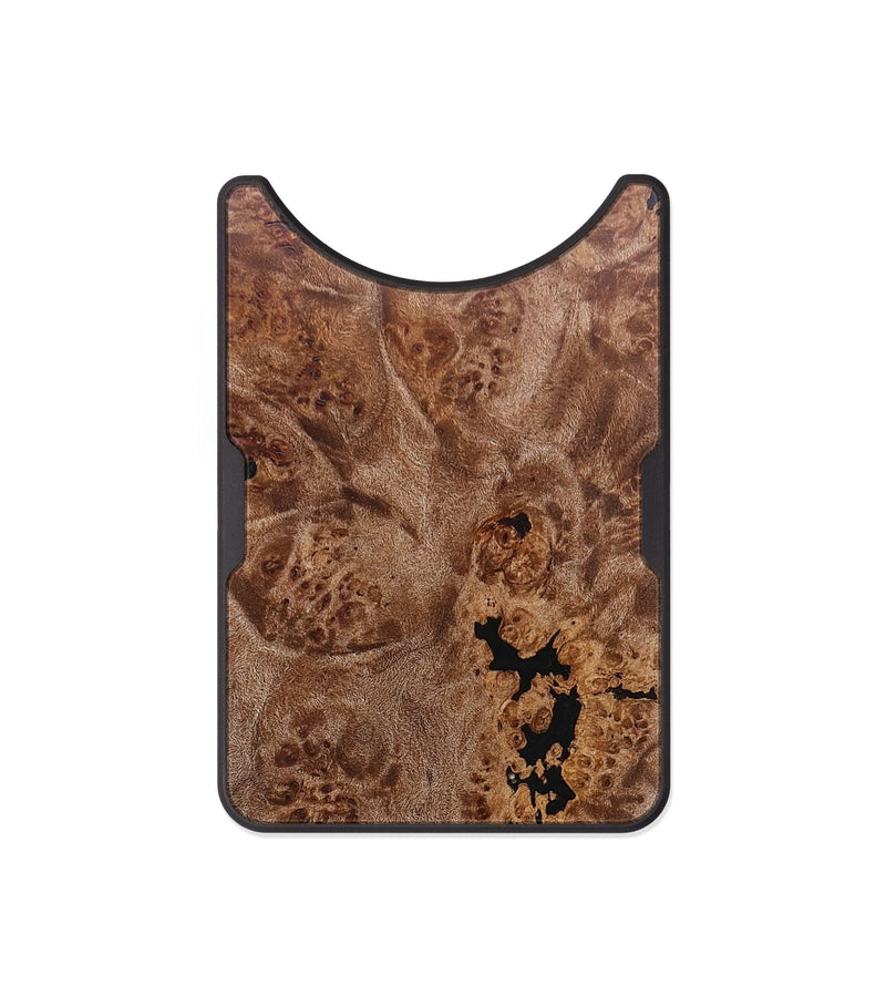 Alloy Burl Wood Wallet - Kim (Wood Burl, 655415)