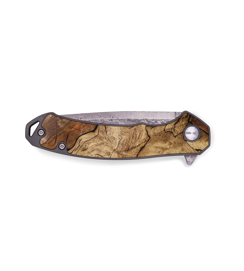 EDC Burl Wood Pocket Knife - Naomi (Wood Burl, 655482)