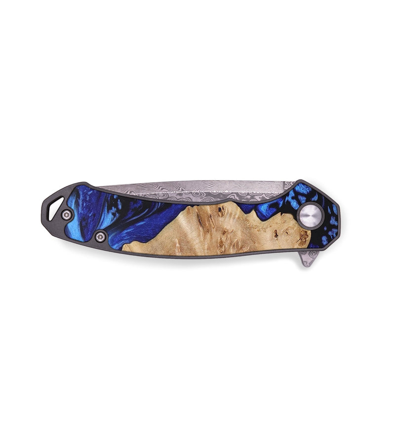 EDC ResinArt Pocket Knife - Dorothy (Blue, 655489)
