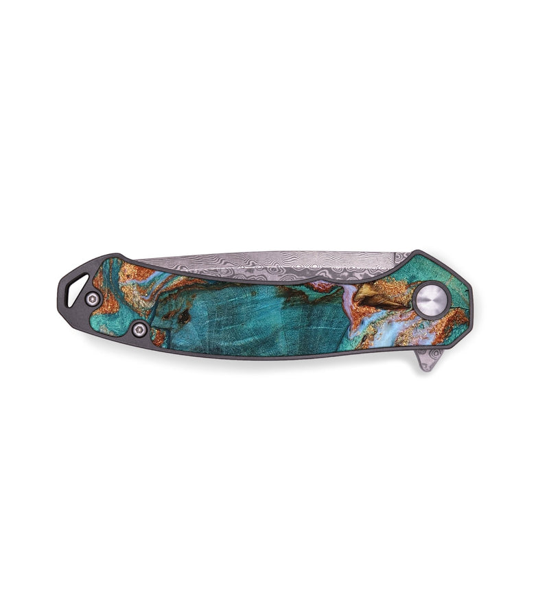 EDC Wood+Resin Pocket Knife - Pearl (Mosaic, 655500)