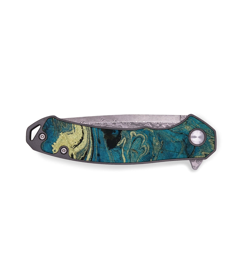 EDC ResinArt Pocket Knife - Ricardo (Pattern, 655505)