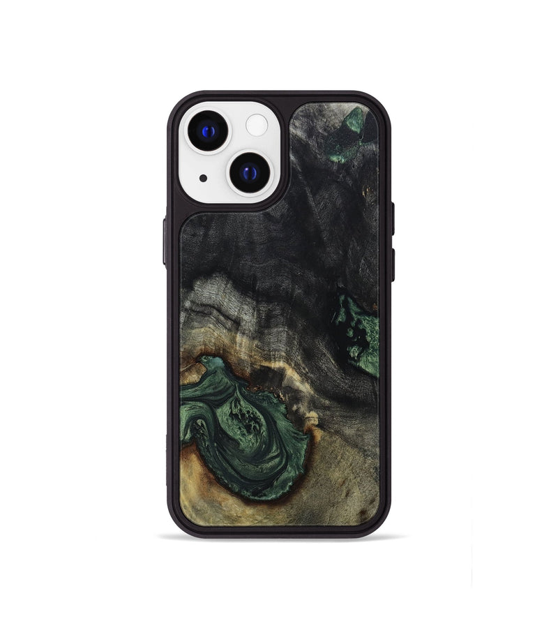 iPhone 13 mini Wood+Resin Phone Case - Darla (Wood Burl, 655543)
