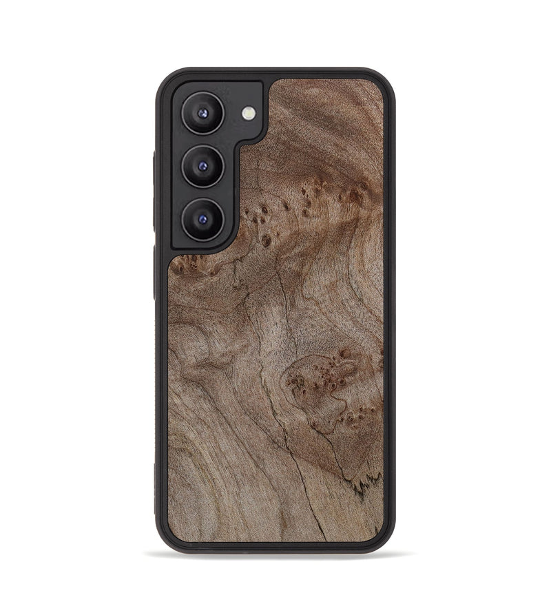 Galaxy S23 Wood+Resin Phone Case - Dwayne (Wood Burl, 655546)