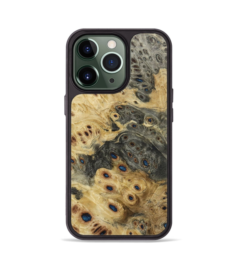 iPhone 13 Pro Wood+Resin Phone Case - Earl (Wood Burl, 655549)