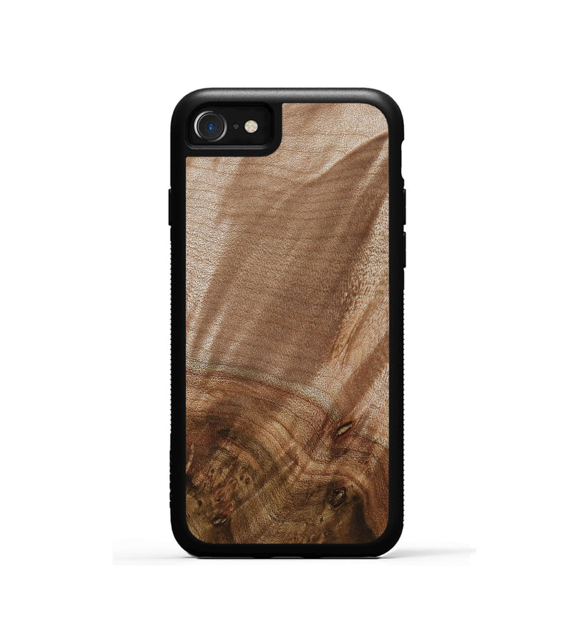 iPhone SE Wood+Resin Phone Case - Horace (Wood Burl, 655551)