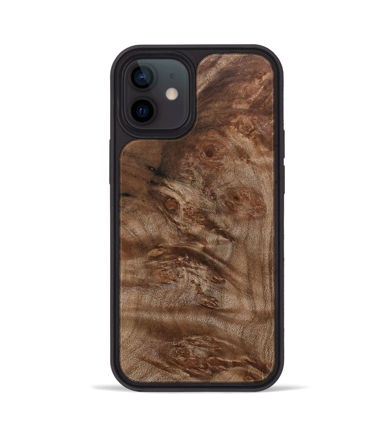 iPhone 12 Wood+Resin Phone Case - Ariyah (Wood Burl, 655558)