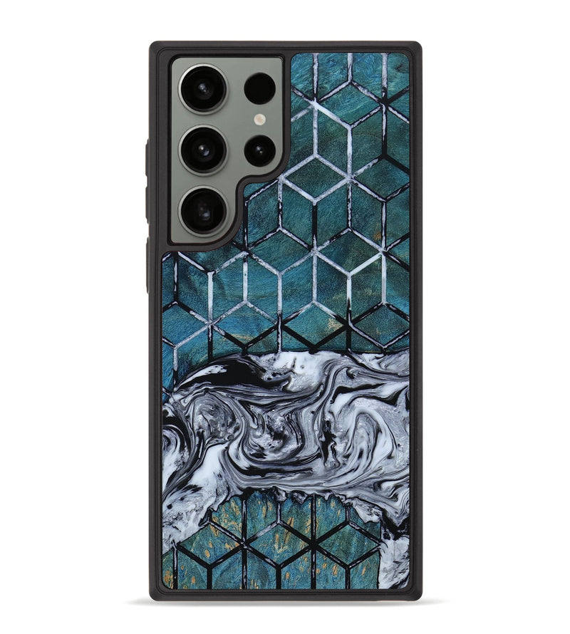Galaxy S23 Ultra Wood+Resin Phone Case - Max (Pattern, 655577)
