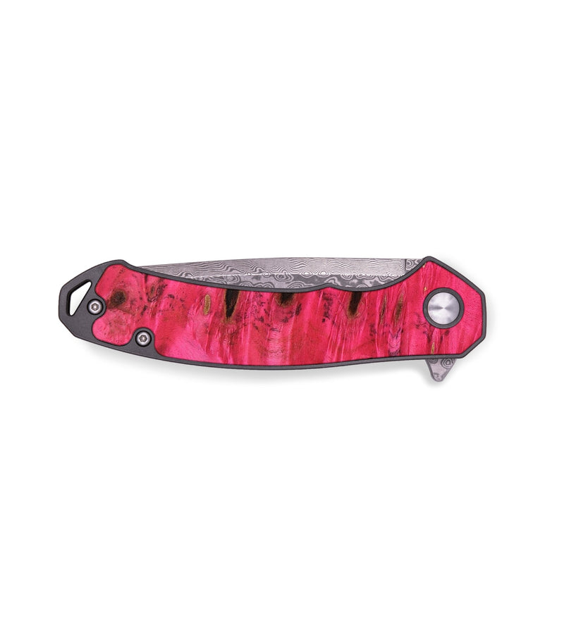 EDC Wood+Resin Pocket Knife - Edward (Wood Burl, 655694)