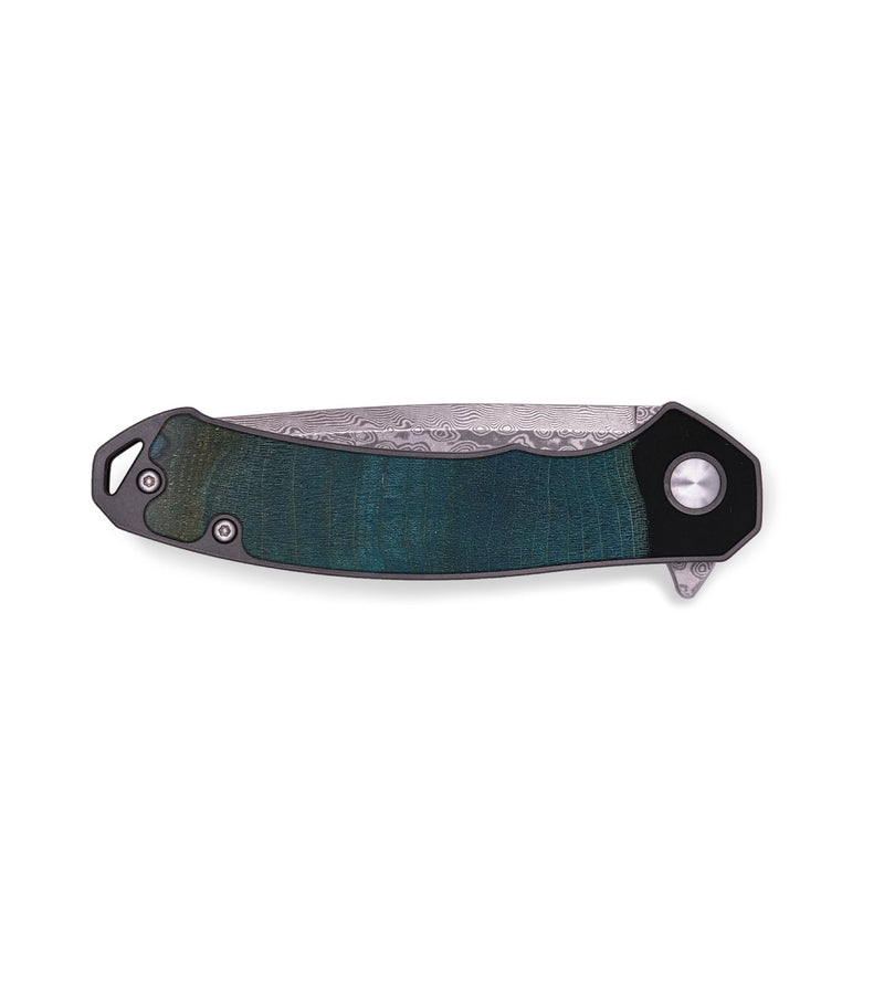 EDC Wood+Resin Pocket Knife - Josue (Wood Burl, 655695)