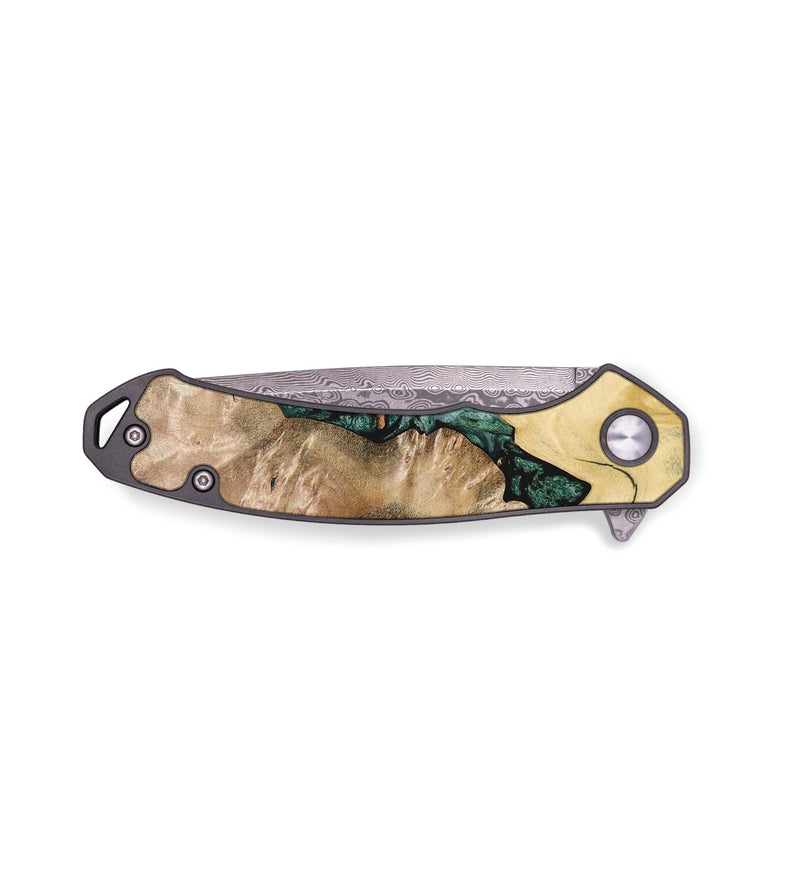 EDC Wood+Resin Pocket Knife - Robbie (Mosaic, 655713)