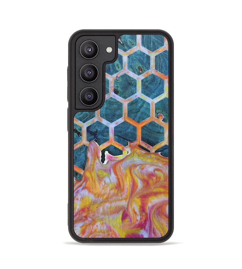 Galaxy S23 Wood+Resin Phone Case - Emanuel (Pattern, 655797)