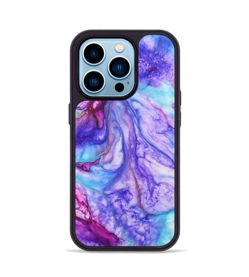iPhone 14 Pro ResinArt Phone Case - Layla (Watercolor, 655955)