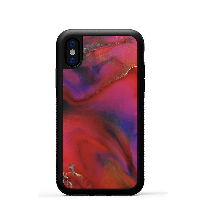 iPhone Xs ResinArt Phone Case - Cheri (Watercolor, 655976)