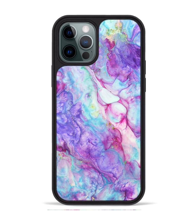 iPhone 12 Pro Max ResinArt Phone Case - Solomon (Watercolor, 655978)