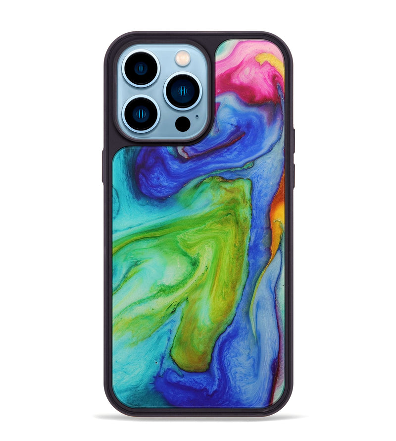 iPhone 14 Pro Max ResinArt Phone Case - Jimena (Watercolor, 655998)