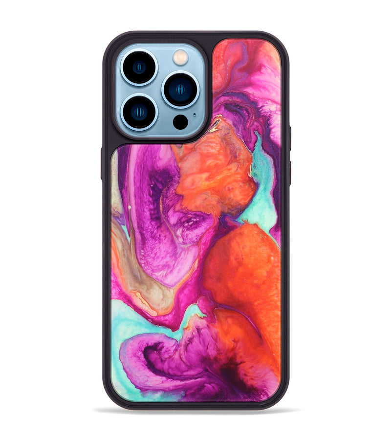 iPhone 14 Pro Max ResinArt Phone Case - Kathryn (Watercolor, 656056)