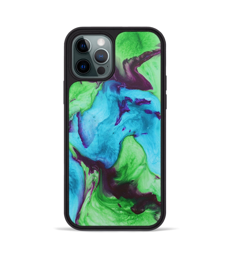 iPhone 12 Pro ResinArt Phone Case - Angeline (Watercolor, 656075)