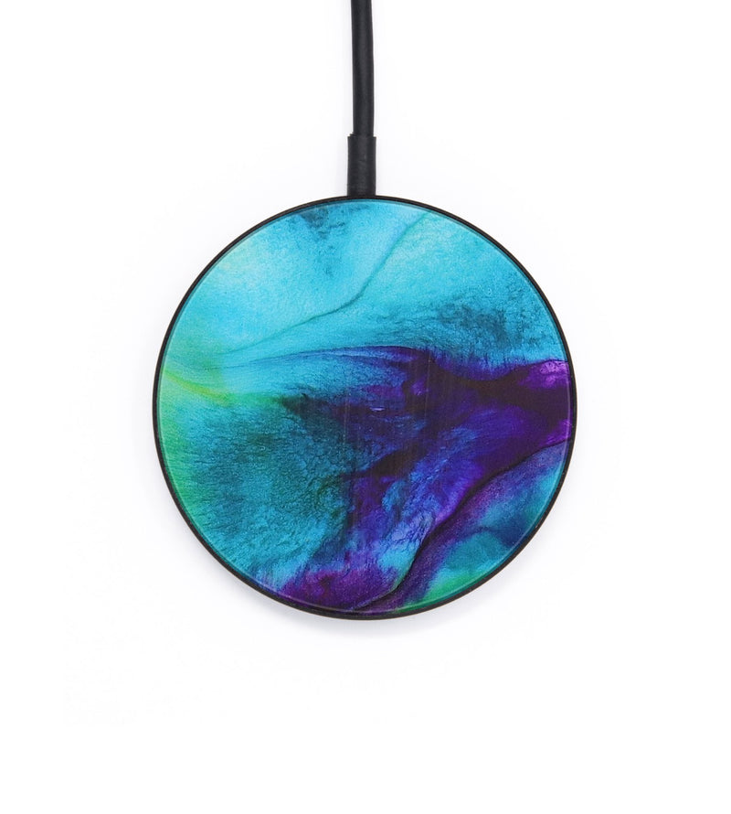 Circle ResinArt Wireless Charger - Ivy (Watercolor, 656124)