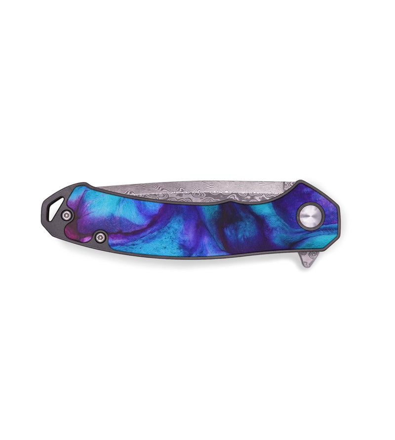 EDC ResinArt Pocket Knife - Myles (Watercolor, 656134)