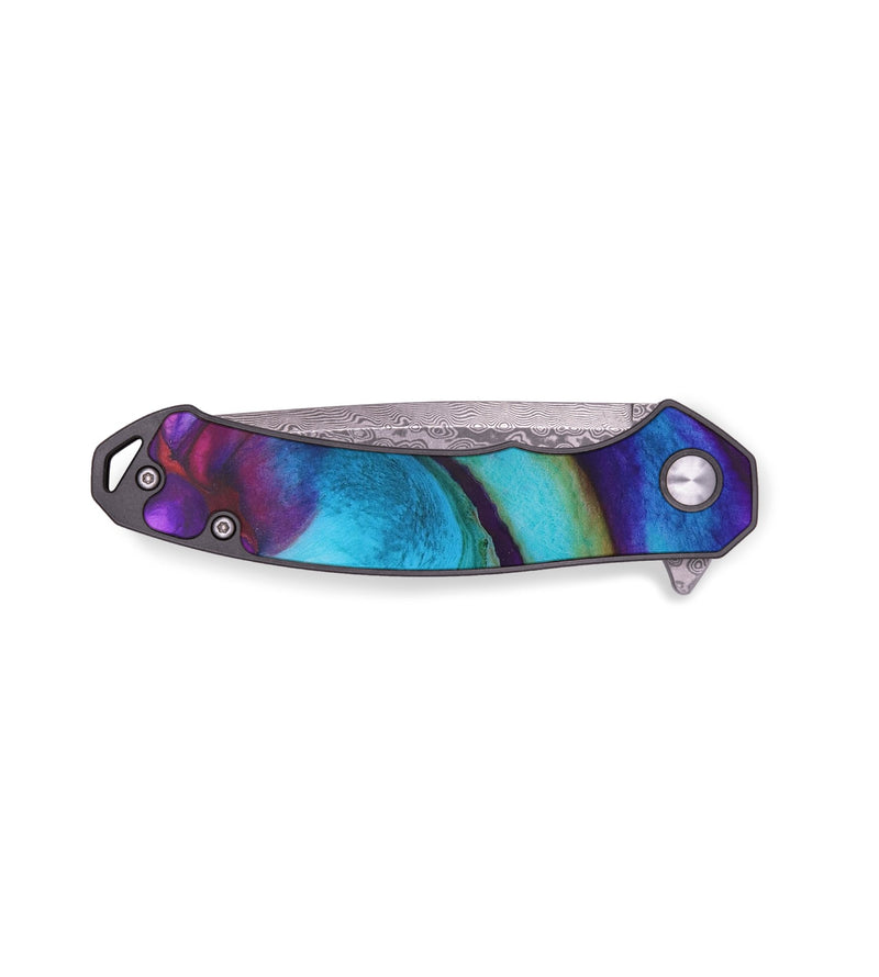 EDC ResinArt Pocket Knife - Rosemary (Watercolor, 656145)