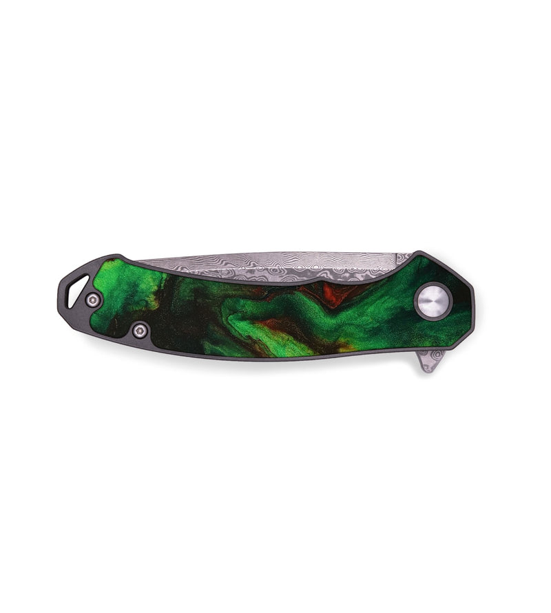 EDC ResinArt Pocket Knife - Yaretzi (Watercolor, 656174)