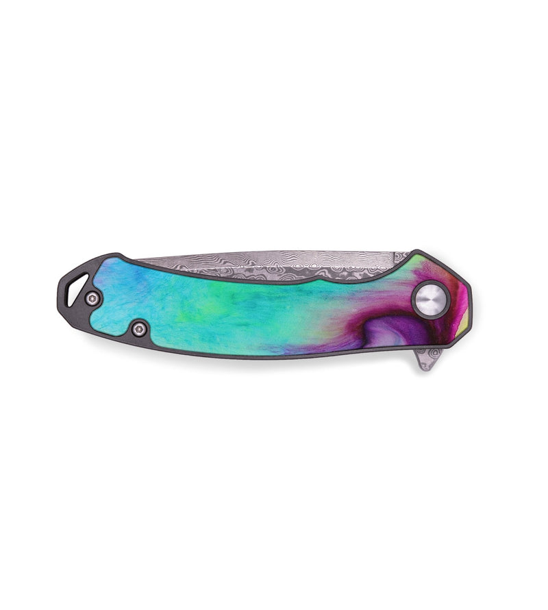 EDC ResinArt Pocket Knife - Trisha (Watercolor, 656177)