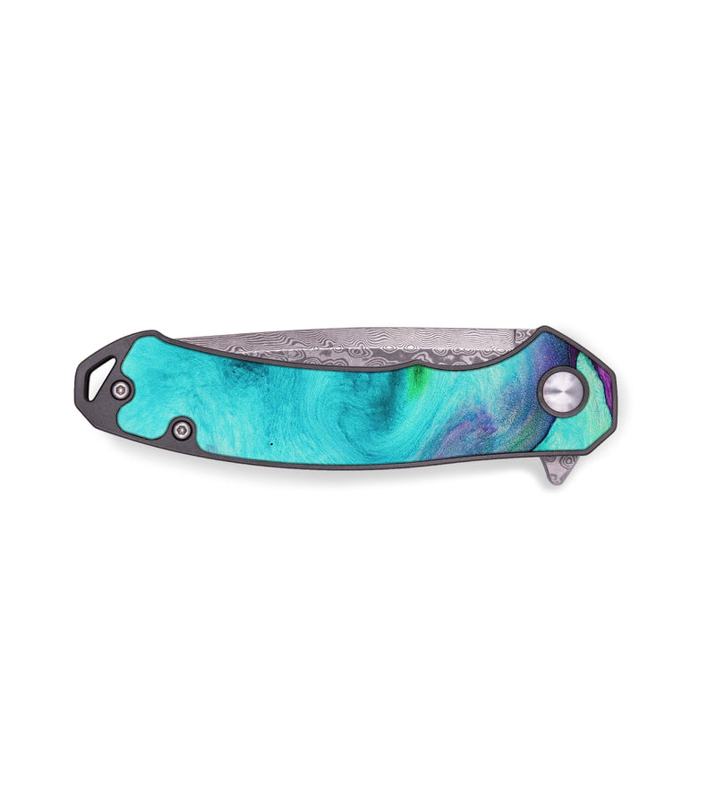 EDC ResinArt Pocket Knife - Marjorie (Watercolor, 656182)